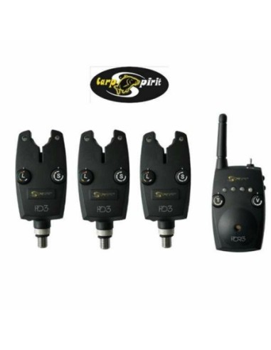 Carp spirit set hd3 alarmas 3+1