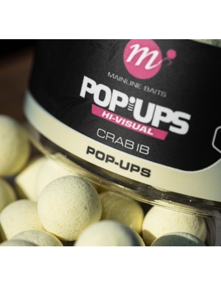 Mainline high visual pop-ups crab ib 15mm