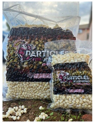Particles semillas maiz blanco cocido 3kg