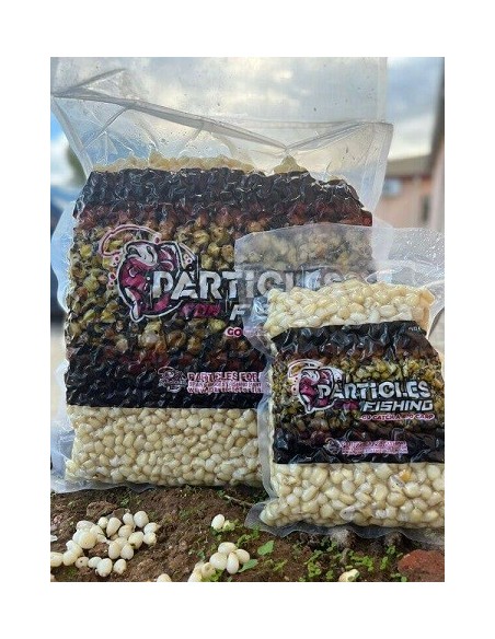 Particles semillas maiz blanco cocido 3kg