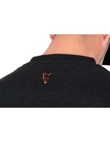 Fox new t-shirt black orange talla l