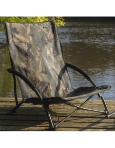 Solar silla camo foldable easy chair low 2