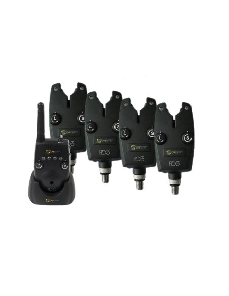 Carp spirit set hd3 alarmas 4+1