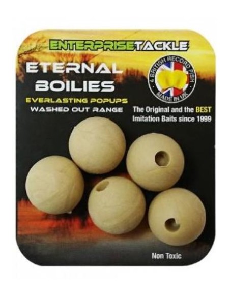 Enterprise eternal boilies beige palido 15mm 5unds
