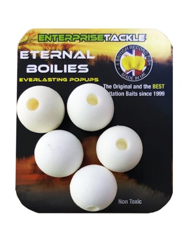 Enterprise eternal boilies blancos 15mm 5unds