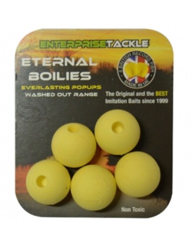 Enterprise eternal boilies amarilla palido 15mm 5unds