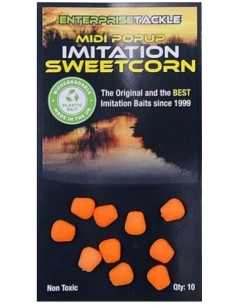 enterprise midi pop-up sweetcorn fluoro naranja(pequeño) 10unds