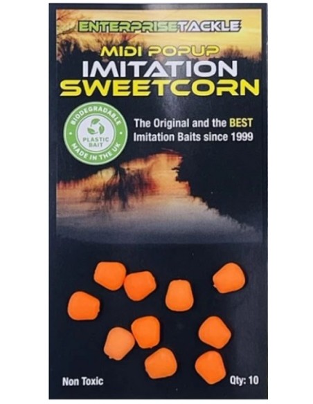 enterprise midi pop-up sweetcorn fluoro naranja(pequeño) 10unds