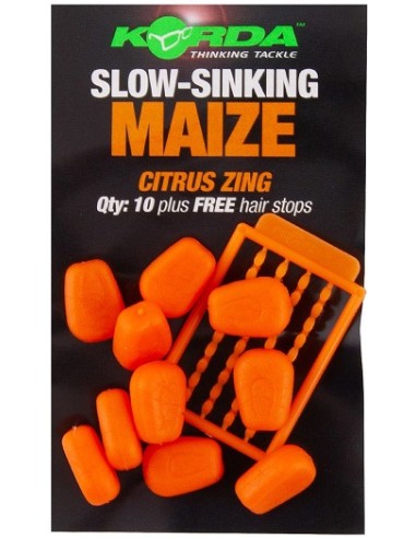 Korda slow sinking maize citrus zing orange 10unds