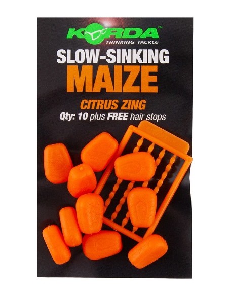 Korda slow sinking maize citrus zing orange 10unds