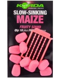 Korda slow sinking maize fruity squid pink 10unds