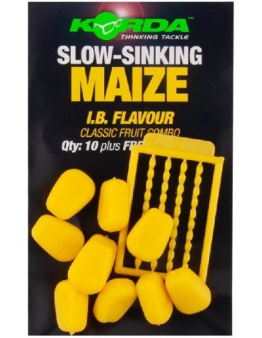 Korda slow sinking maize i.b. flavour yellow 10unds