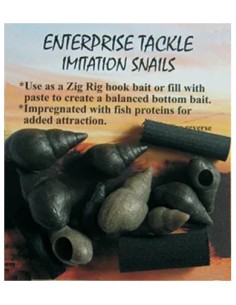 Enterprise imitacion snail caracolas 9 unds