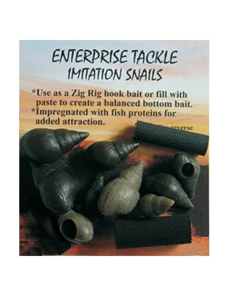 Enterprise imitacion snail caracolas 9 unds