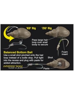 Enterprise imitacion snail caracolas 9 unds 2