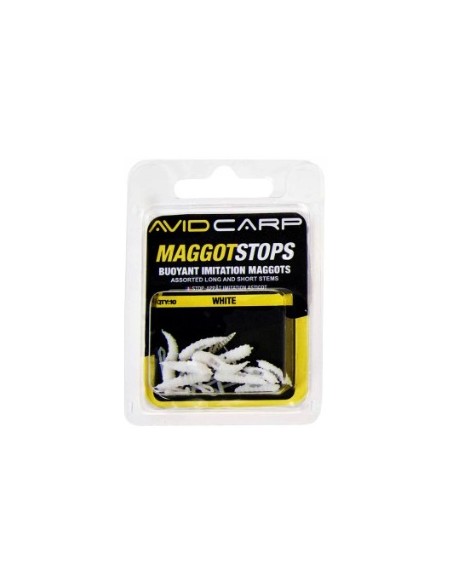 Avidcarp topes maggot blancos 10unds