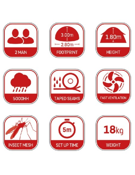 Jrc bivvy extreme TX 2 man