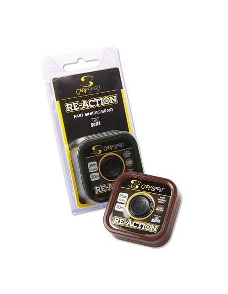 Carp spirit re-action braid green 25lb 20m
