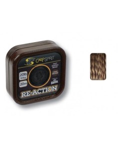 Carp spirit re-action braid brown 25lb 20m 2