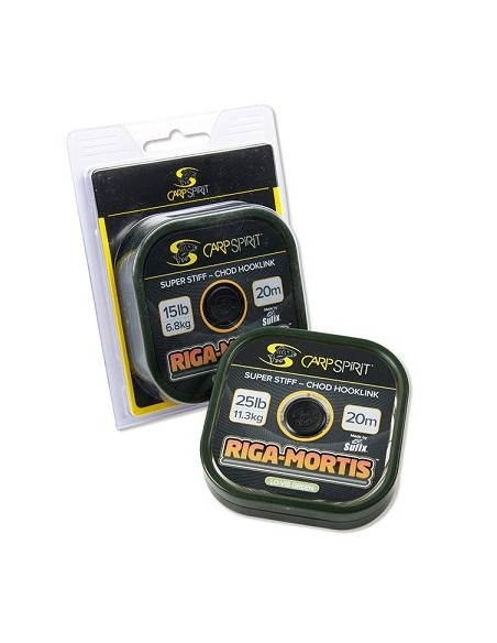 Carp spirit riga-mortis chod brown 25lb 20m