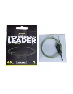 ridgemonkey Spectre fluoro leader Uni Lead Clip marron 2