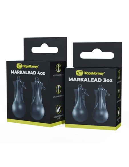 ridgemonkey plomos markalead twin pack 2unds 4oz 113gr