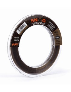 Fox NEW snag leader camo 0.66mm 50lb 80m