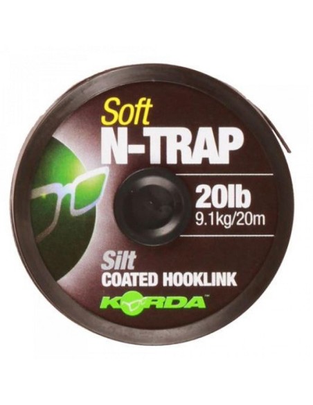 Korda N-TRAP gravel brown soft 20lb 20m