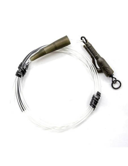 Korda dark matter leader hybrid clip 40lb clear