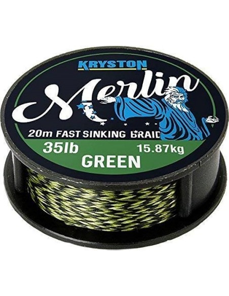 Kryston merlin sinking green 25lb 20m