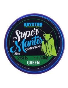 Kryston super mantis coated green(verde)35lb 20m