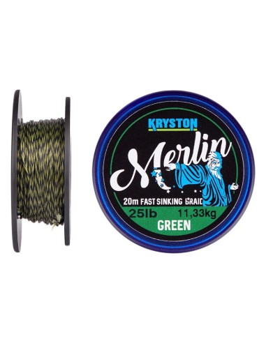 Kryston merlin sinking green 25lb 20m