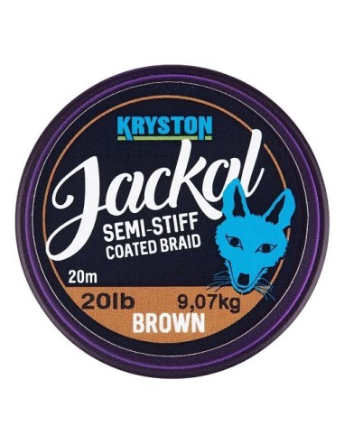 Kryston jackal gravel brown 30lb 20m (marrón grava)
