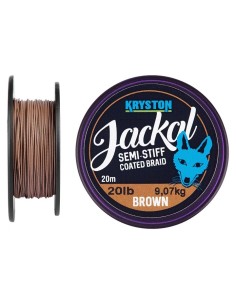 Kryston jackal gravel brown 20lb 20m (marrón grava) 2