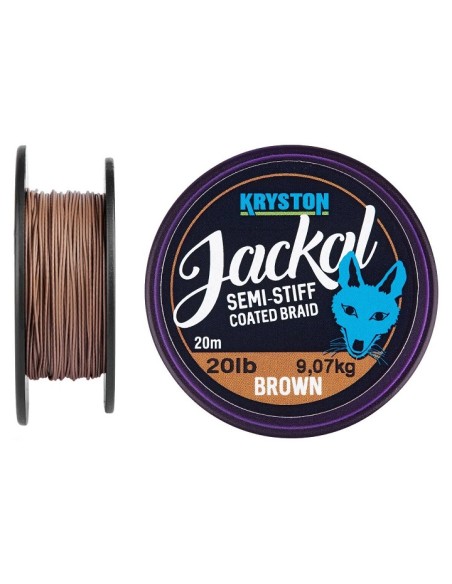 Kryston jackal gravel brown 20lb 20m (marrón grava)