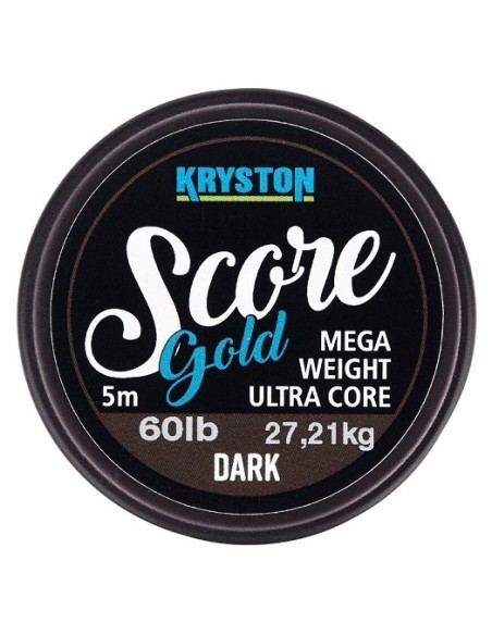 Kryston leadcore score gold dark 60lb 5m