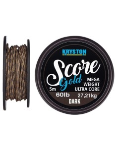Kryston leadcore score gold dark 60lb 5m 2