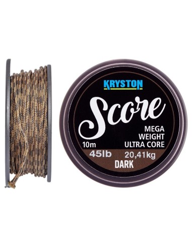 Kryston leadcore score dark 25lb 10m