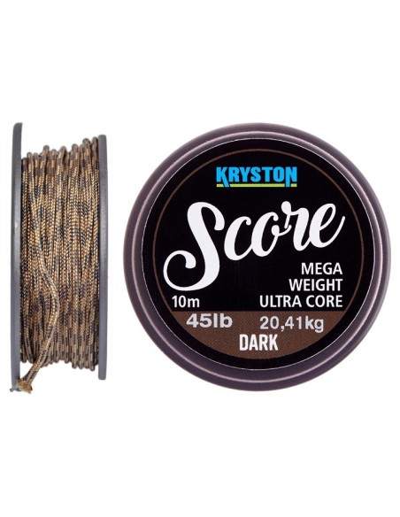 Kryston leadcore score dark 45lb 10m