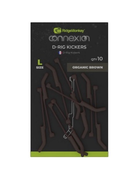 Ridgemonkey d-rig kickers large brown 10unds