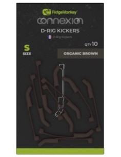 Ridgemonkey d-rig kickers small brown 10unds