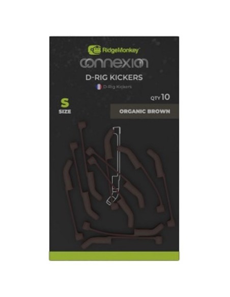 Ridgemonkey d-rig kickers small brown 10unds