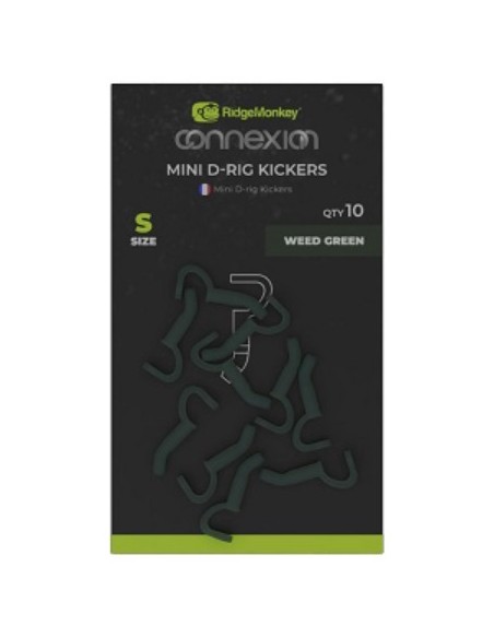 Ridgemonkey mini d-rig kickers small green 10unds