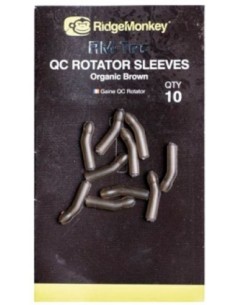Ridgemonkey quick change rotator sleeves brown 10unds
