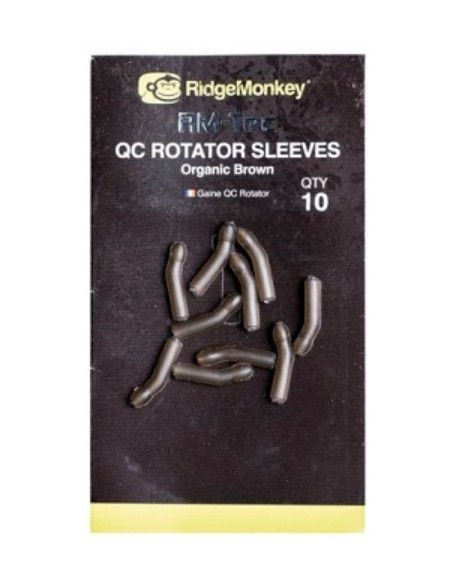 Ridgemonkey quick change rotator sleeves brown 10unds