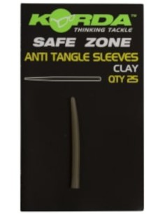 Korda anti tangle sleeves clay 25unds