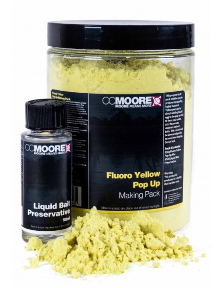 Cc moore pack basemix pop-up fluoro amarilla 200gr