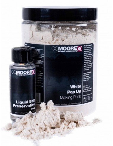 Cc moore pack basemix pop-up plain blanco 200gr