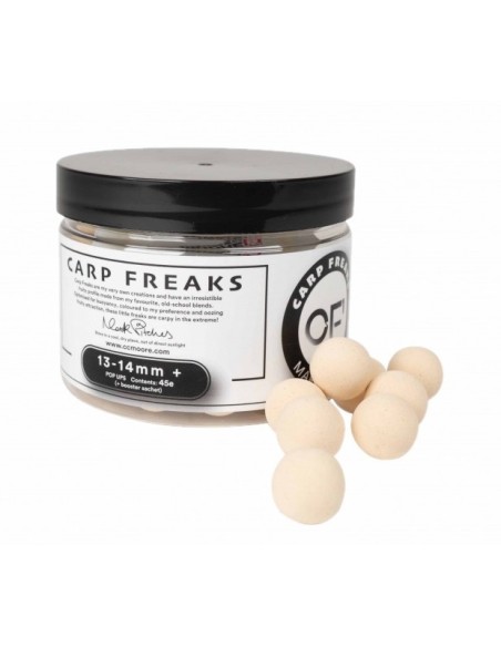 Cc moore pop ups carp freaks white 13-14mm