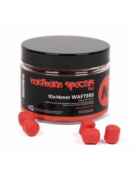 Cc moore NS1 dumbell wafters red 10x14mm (rojo)